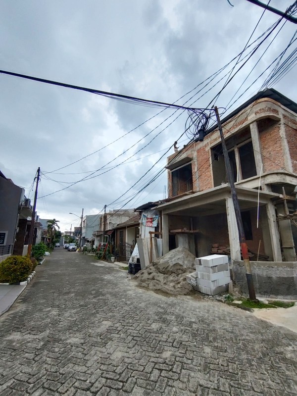 Rumah Brand New, masih dalam Proses pembangunan di dalam Cluster di Graha Bintaro