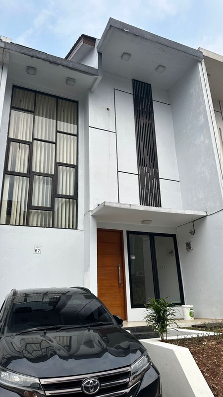 Rumah Modern Minimalis 2 Lantai di Cirendeu