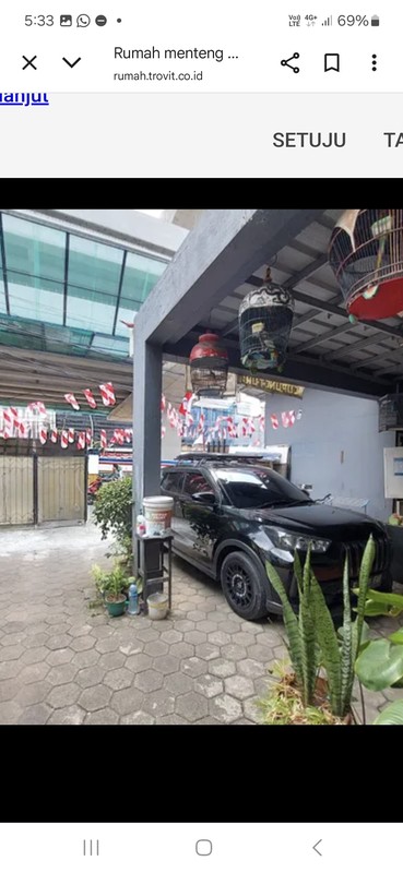 DIJUAL RUMAH LAMA STRATEGIS DI BISA UNTUK USAHA / KOMERSIAL DI PROKLAMASI, MENTENG