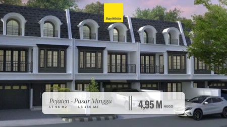 Dijual Rumah Eksklusif di Pejaten Jaksel