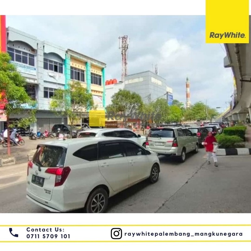 RUKO SEWA 2 PINTU TENGAH KOTA PALEMBANG 