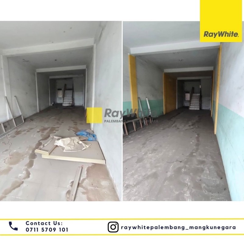 RUKO SEWA 2 PINTU TENGAH KOTA PALEMBANG 