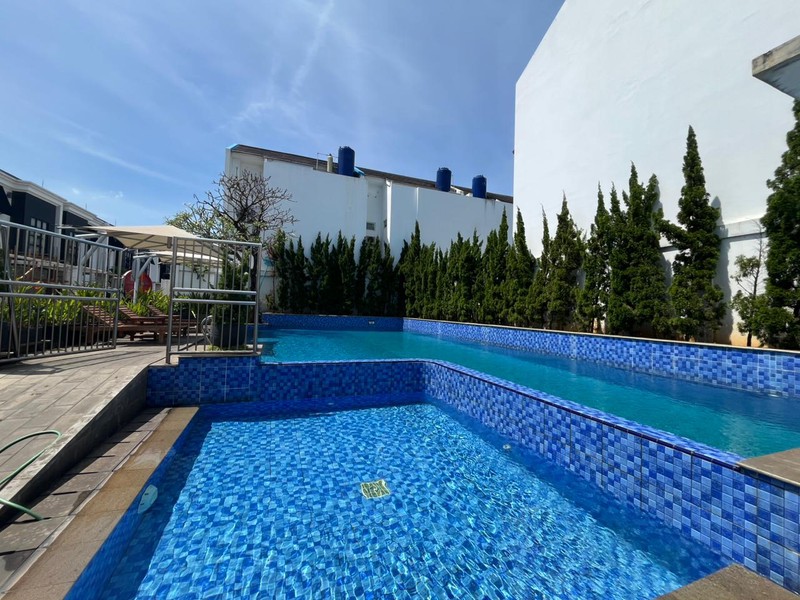 Rumah 2 Lantai Lingkungan Aman dan Nyaman Dengan Fasum Swimpool di Gandul