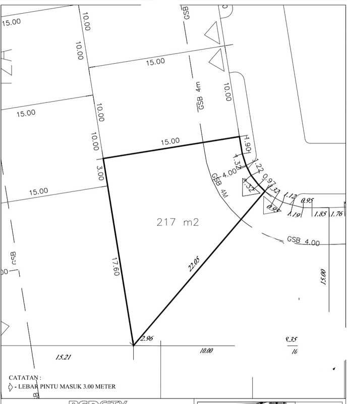 Tanah di Anggrek Loka, 2.3 - Harga Miring 
