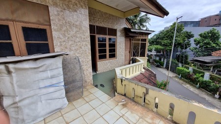 jual cepat rumah hitung tanah lokasi bagus cipete kemang