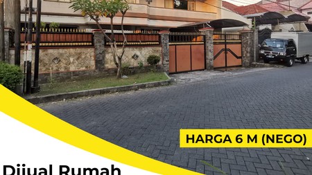 Dijual Rumah Darmo Permai Selatan Surabaya Barat - Cocok untuk Hunian atau Kantor