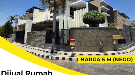 Dijual Rumah Full Furnish Darmo Permai Selatan Surabaya Barat - Hook Strategis dan Siap Huni