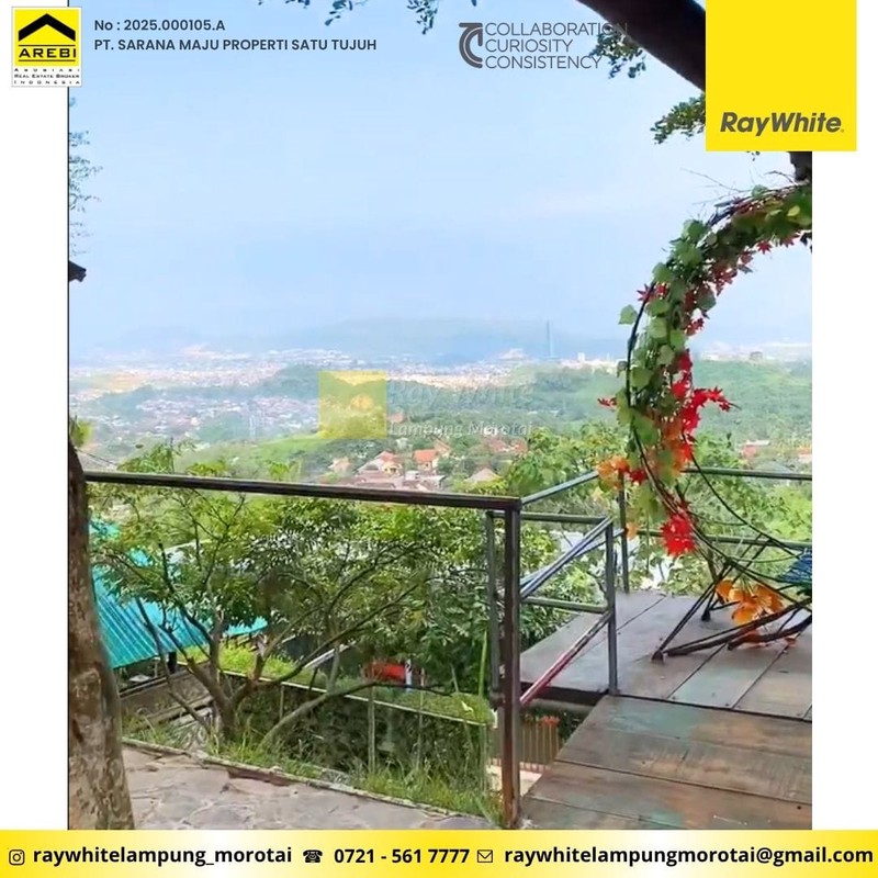 DIJUAL, TEMPAT WISATA TERNAMA DI TANJUNG KARANG BARAT KOTA BANDAR LAMPUNG 