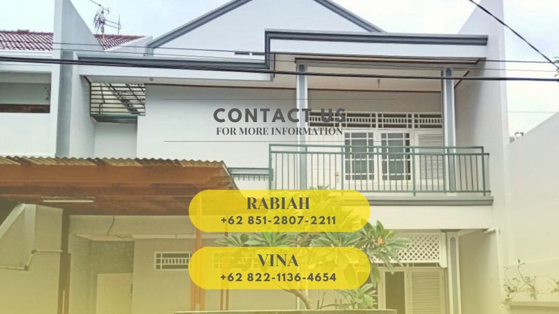 Disewa Rumah 2 Lantai di Pondok Jaya Mampang Jaksel