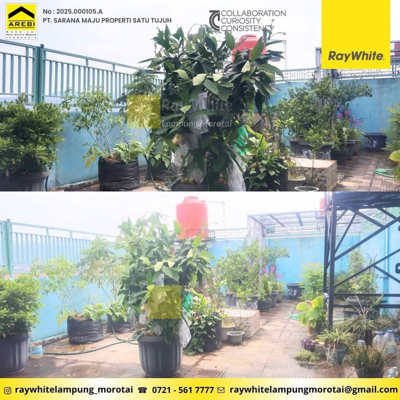 DIJUAL CEPAT RUMAH 3 LANTAI DI TELUK BETUNG SELATAN