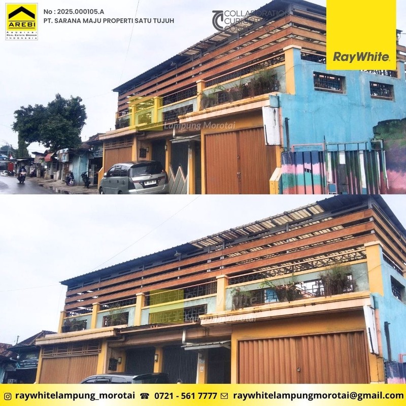 DIJUAL CEPAT RUMAH 3 LANTAI DI TELUK BETUNG SELATAN