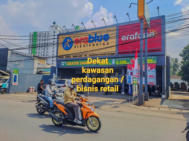 RUKO STRATEGIS OTISTA CIPUTAT, DEKAT TOL,  JL DEWI SARTIKA, AKSES MUDAH CILANDAK, PONDOK INDAH