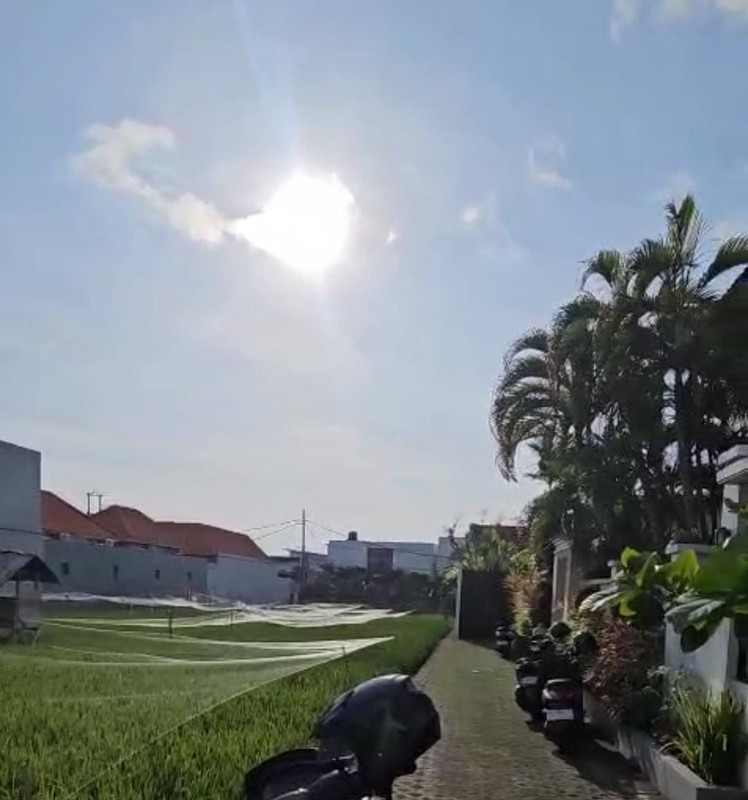 Freehold - Prime 300 sqm Residential Land with Rice Field View, Walking Distance to the Beach in Canggu, Bali