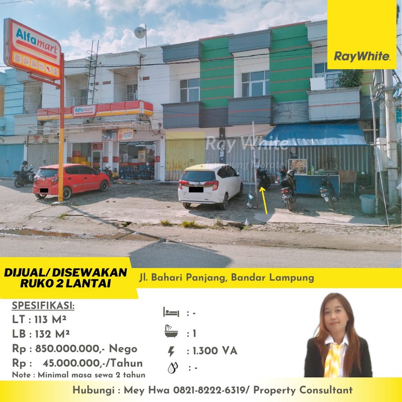 ruko murah panjang bandar lampung