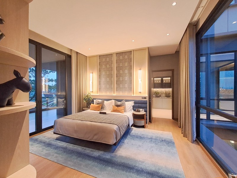 Rumah Mewah Botanic Villa Navapark BSD City view ke Botanic Park