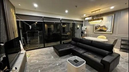 Dijual Apartemen - Cocok Untuk Investor Graha Golf, Tower Alexa, Surabaya Barat Full furnish lengkap (sofa, kompor listrik, AC, TV, ranjang); posisi tersewa - cocok untuk investor