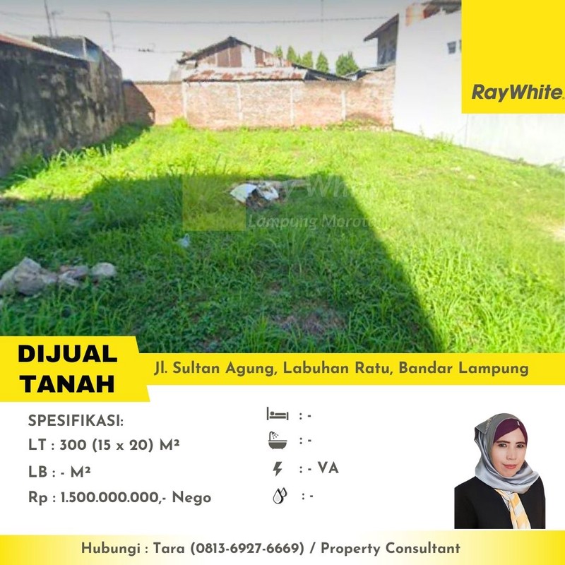 tanah murah sultan agung way halim 