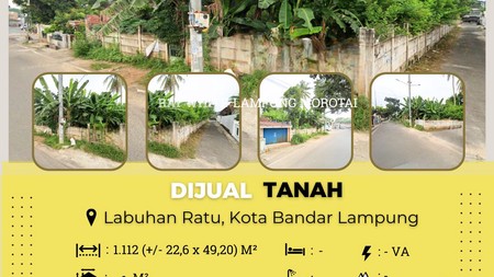 tanah murah labuhan ratu bandar lampung