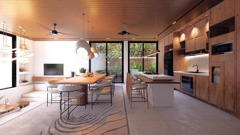 For Sale Leasehold - Brand new modern privacy  town house  within a natural and peaceful environment  in Kaba - Kaba , Tabanan - Bali