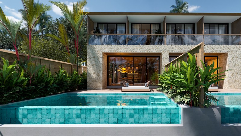 For Sale Leasehold - Brand new modern privacy  town house  within a natural and peaceful environment  in Kaba - Kaba , Tabanan - Bali