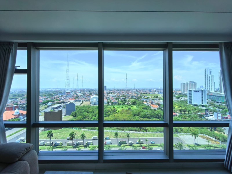 Dijual Apartemen La Riz Mansion Pakuwon Mall  -Tipe 2+1 Bedroom Full Furnished - Lantai 2 - Unit Special Private Lift Akses - Best City View 