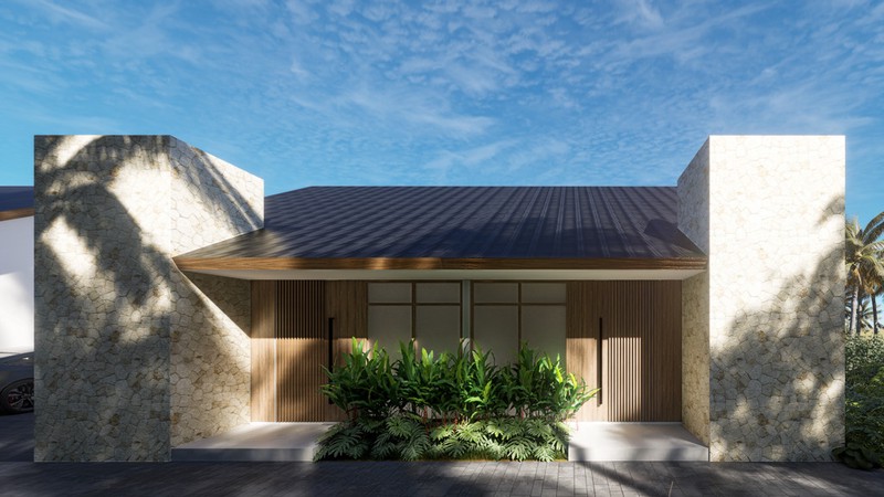 For Sale Leasehold - Brand new modern privacy town house within a natural and peaceful environment in Kaba - Kaba , Tabanan - Bali