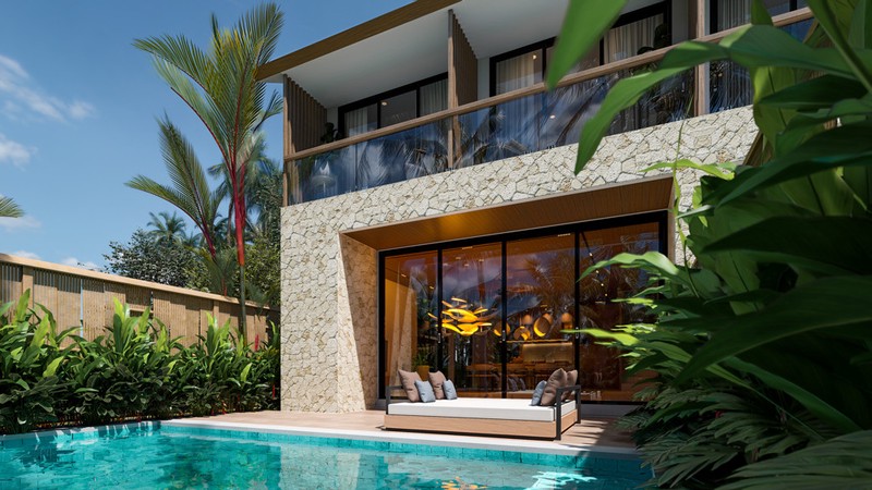 For Sale Leasehold - Brand new modern privacy town house within a natural and peaceful environment in Kaba - Kaba , Tabanan - Bali