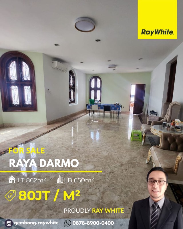 Rumah Komersial Area Raya Darmo Surabaya Pusat 