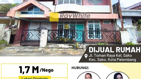 DIJUAL MURAH RUMAH DI KOTA PALEMBANG