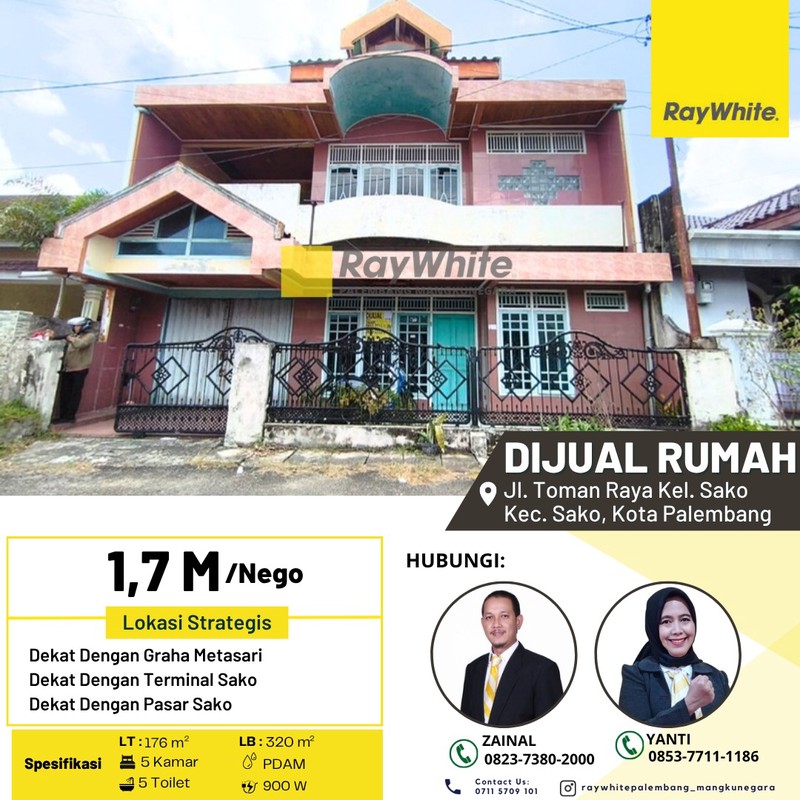 DIJUAL MURAH RUMAH DI KOTA PALEMBANG