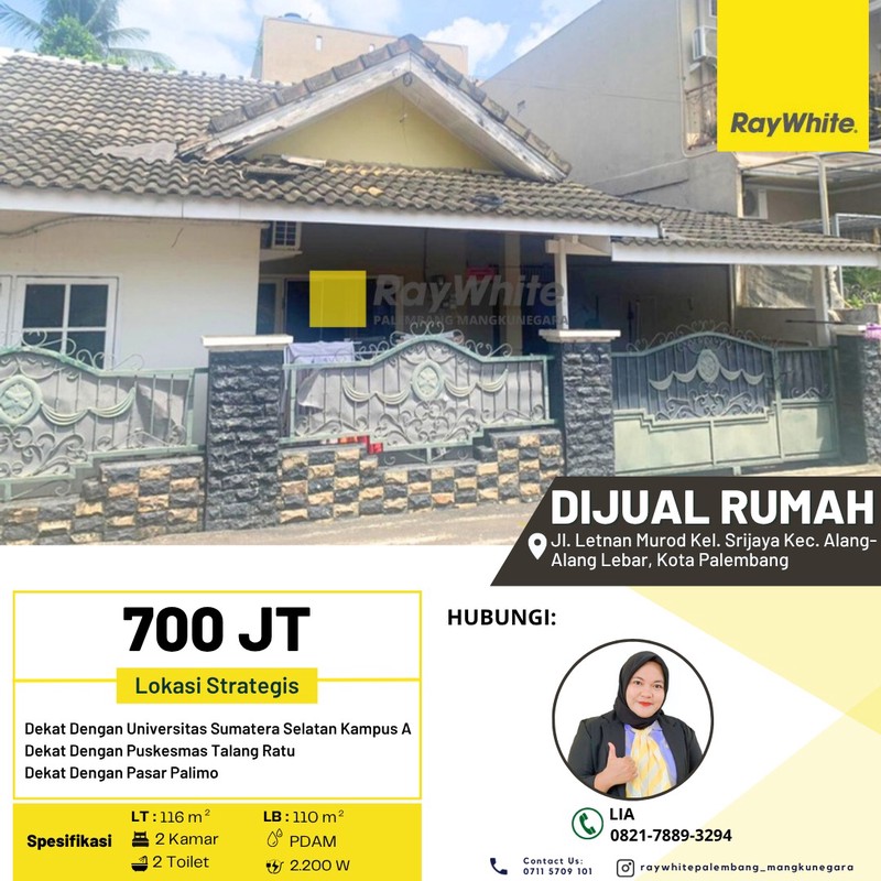 RUMAH JUAL MURAH PALEMBANG 