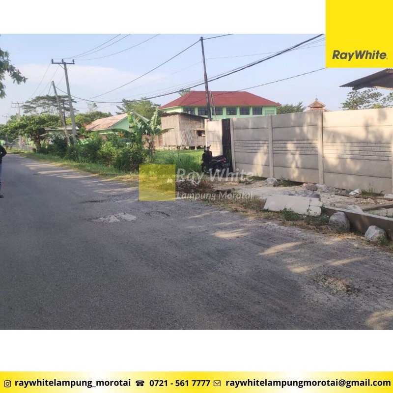 Dijual Tanah Luas 8000 di dekat Kampus UIN, Sukarame Bandar Lampung