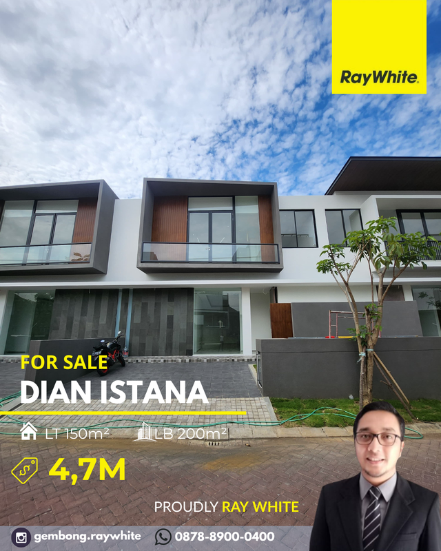 Rumah Baru Gress Dian Istana Surabaya Barat 