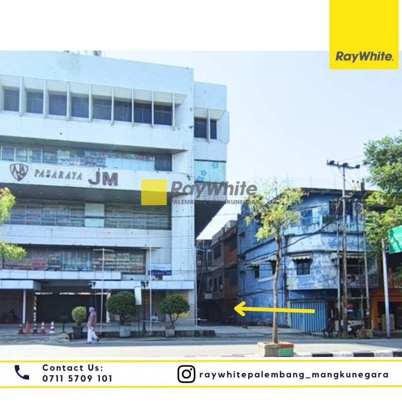 DIJUAL MURAH RUKO 3.5 LANTAI TENGAH KOTA PALEMBANG