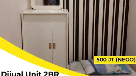 Dijual Apartemen Gunawangsa Merr, Surabaya Fully furnished; view sungai; siap huni