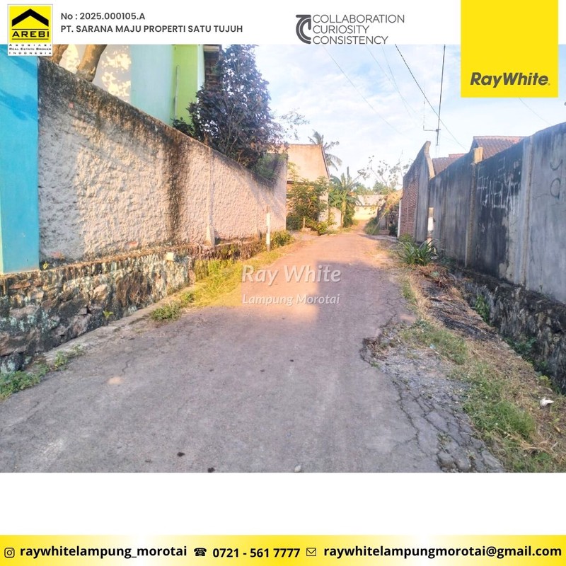 Dijual Tanah dan Bangunan di Tanjung Senang