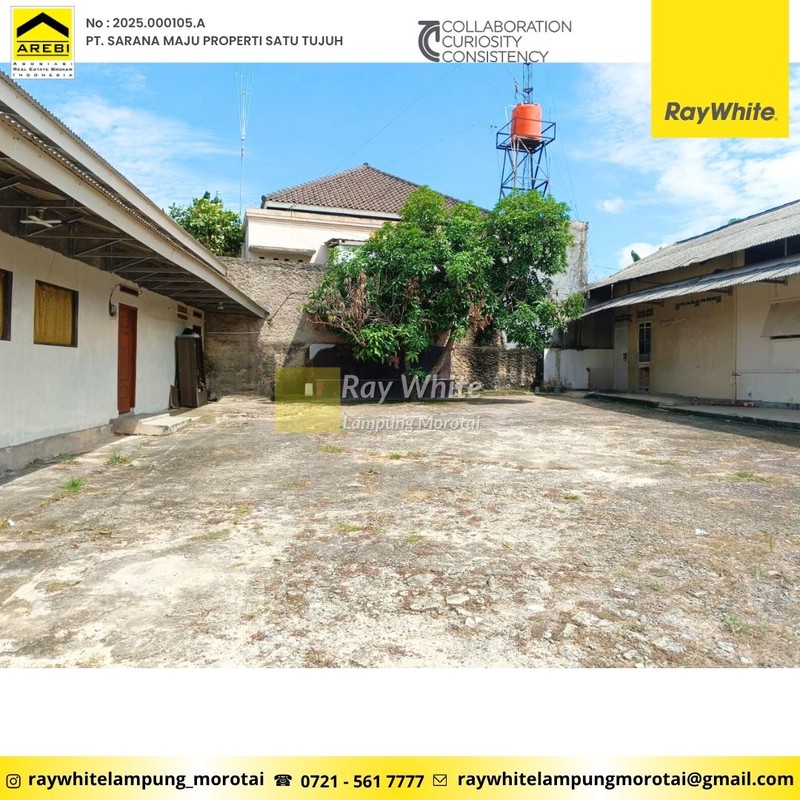 Dijual Tanah dan Bangunan di Tanjung Senang