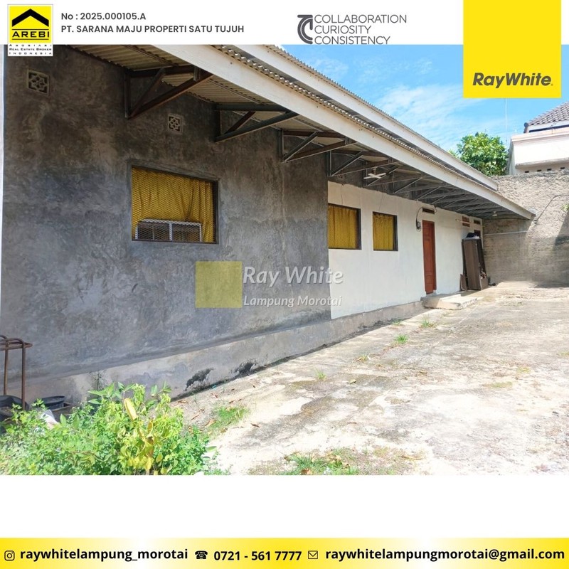 Dijual Tanah dan Bangunan di Tanjung Senang