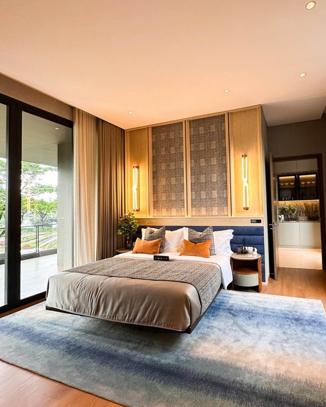 Brand New Luxury Villa Fully Furnished Baru Dgn Taman Seluas 10 Ha Di Navapark BSD City