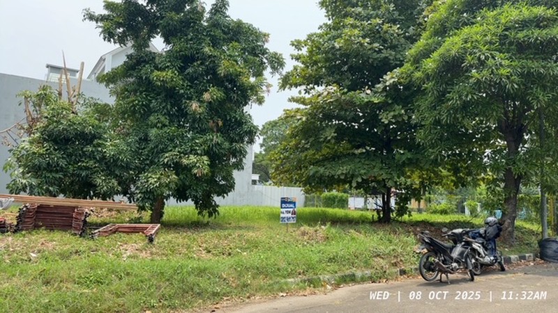 Dijual  Tanah Kavling Jalan Utama Boulevard Permata Buana Lokasi Strategis