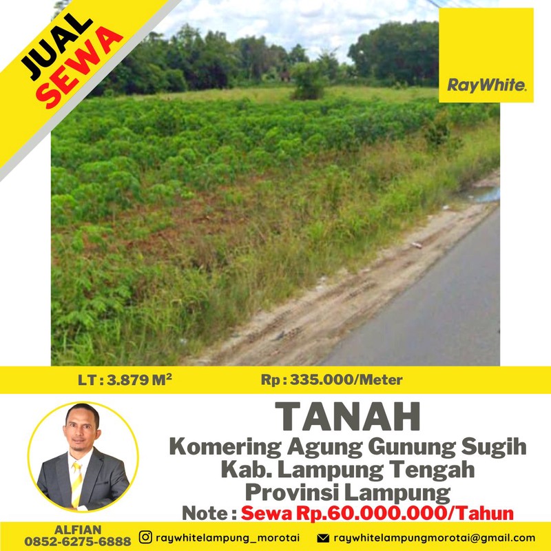 tanah murah gunung sugih