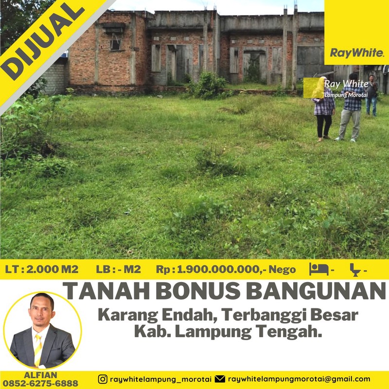 tanah murah terbanggi besar
