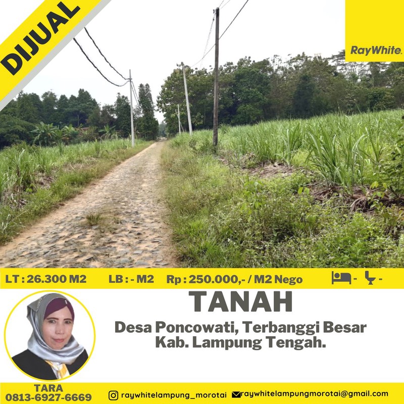 tanah murah terbanggi besar