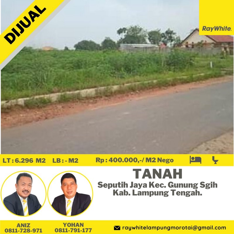 tanah murah gunung sugih