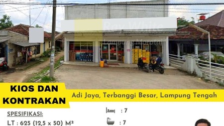 rumah usaha murah terbanggi besar