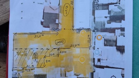 Dijual Tanah SHM di Jalan Raya Kenjeran Surabaya