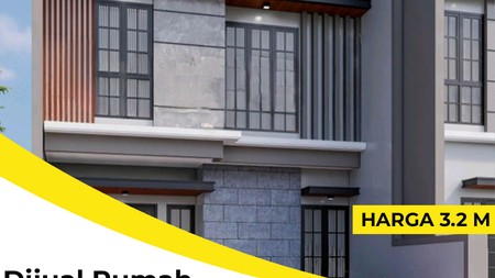 Dijual Rumah Galaxy Bumi Permai Araya 2 Surabaya - Desain Minimalis Kontemporer
