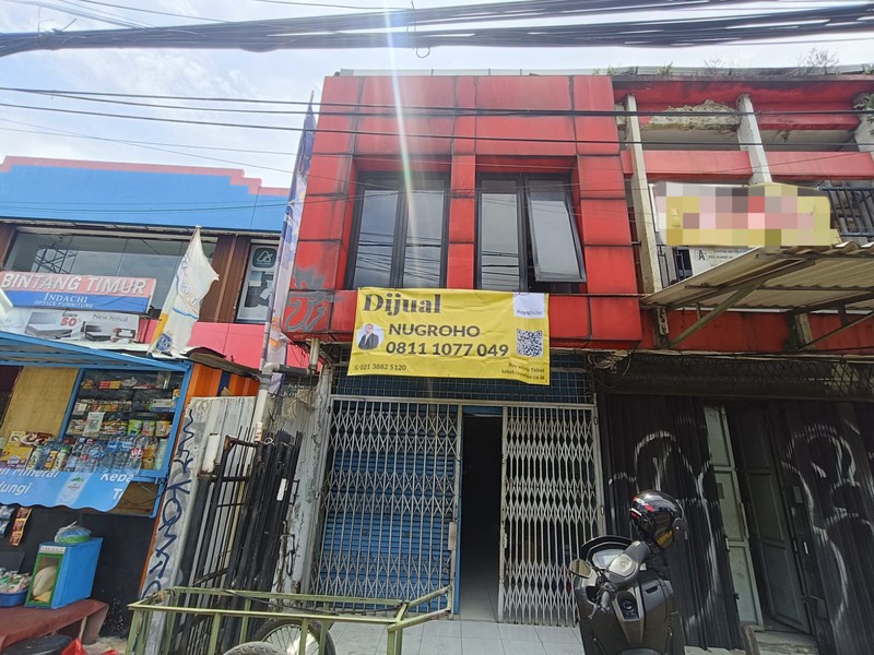 Ruko 3,5 Lantai di Otista Raya Bidara Cina Jatinegara