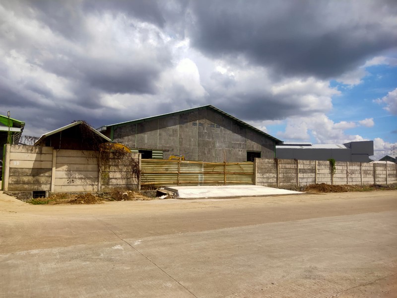 Gudang / Pabrik Luas Siap Pakai di Dekat Bandara Tangerang Banten