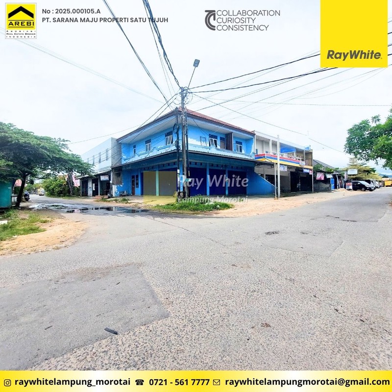 DIJUAL RUKO 3 PINTU SUKARAME BANDAR LAMPUNG 